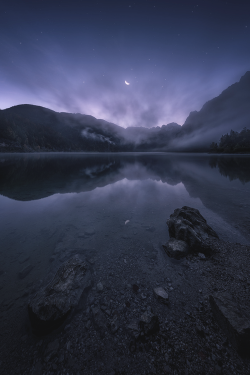 W-Canvas:  Vorderer Gosausee Ii By Juan Pablo De Miguel