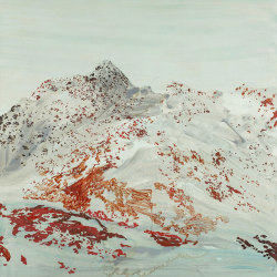 Amare-Habeo: Chih Hung Kuo (Taiwanese, B. 1982) A Mountain 23, 2015 Oil On Canvas,