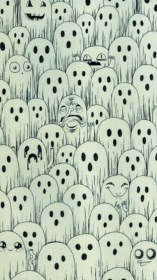 spookyshouseofhorror:  Ghosts  Ghosts all