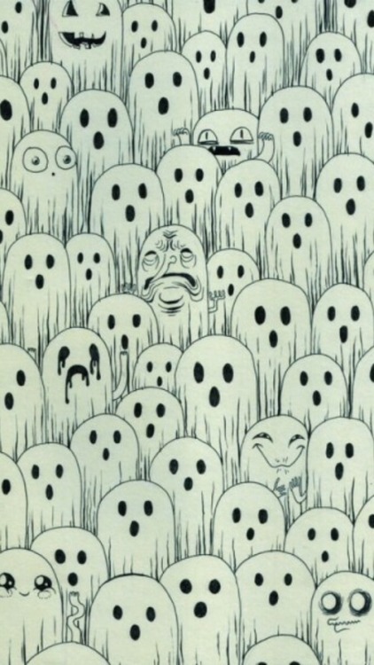 spookyshouseofhorror:  Ghosts  Ghosts all have different personalities.