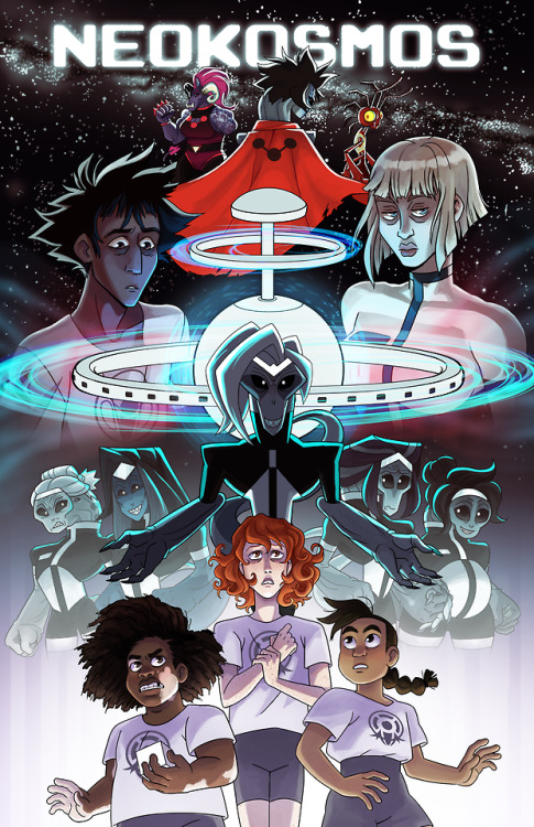 neo-kosmos:Lines by Amber Cragg, colors by Shelby CraggNEOKOSMOS is an upcoming series of illustrate