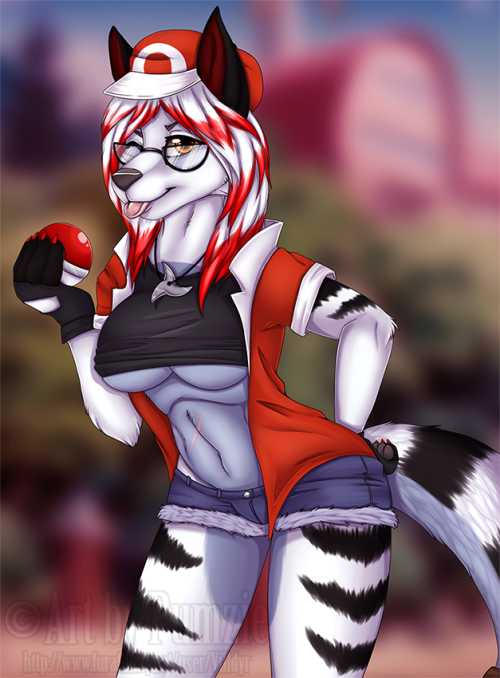 furrymalewolf:  Gotta catch ‘em all! By: Villdyr - SourcePlease do not remove link!