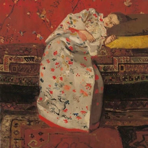 Girl in a White Kimonoby George Hendrik Breitner