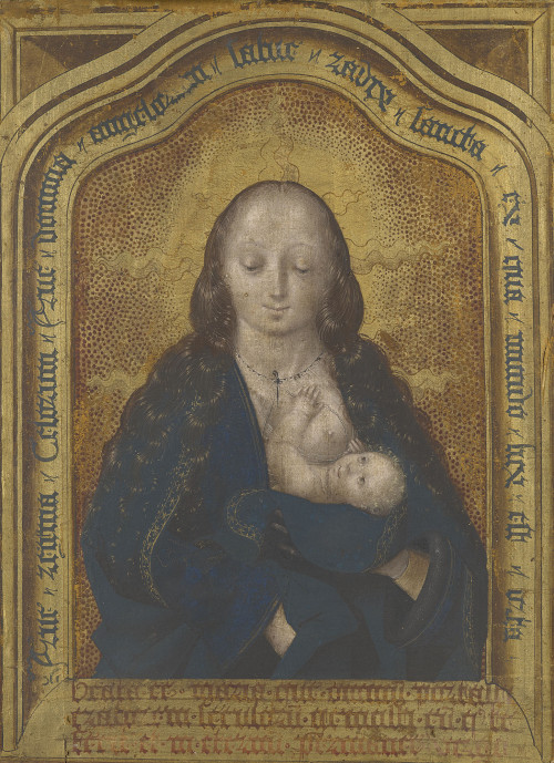 Flemish School, The Virgin and Child, 1500-1600. Oil on canvas, 37.5 x 26.5 cm. Royal Collection, UK