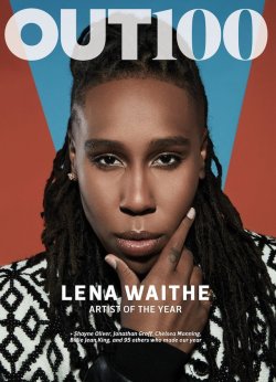 thepowerofblackwomen:  Emmy-winner and Artist of the Year, Lena Waithe for Out Magazine 2017