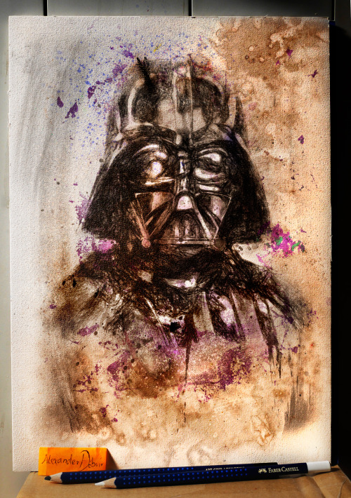mystarwars:Darth Vader Grunge  by Deboir