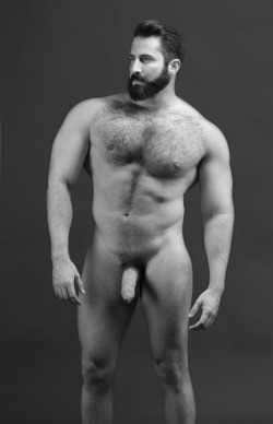 bear-tum:  1201   Let your eyes wander to the vista that is his - WOOF