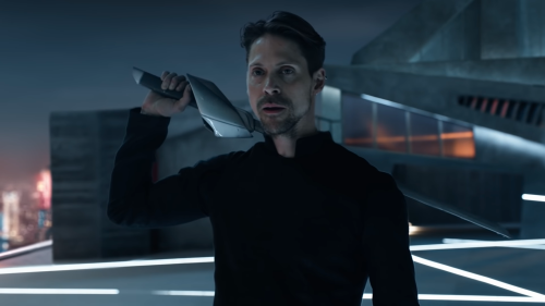 Y'all Spend Your Weekend Thinking About How Neil Newbon Played A Futuristic Captain Hook In The Most