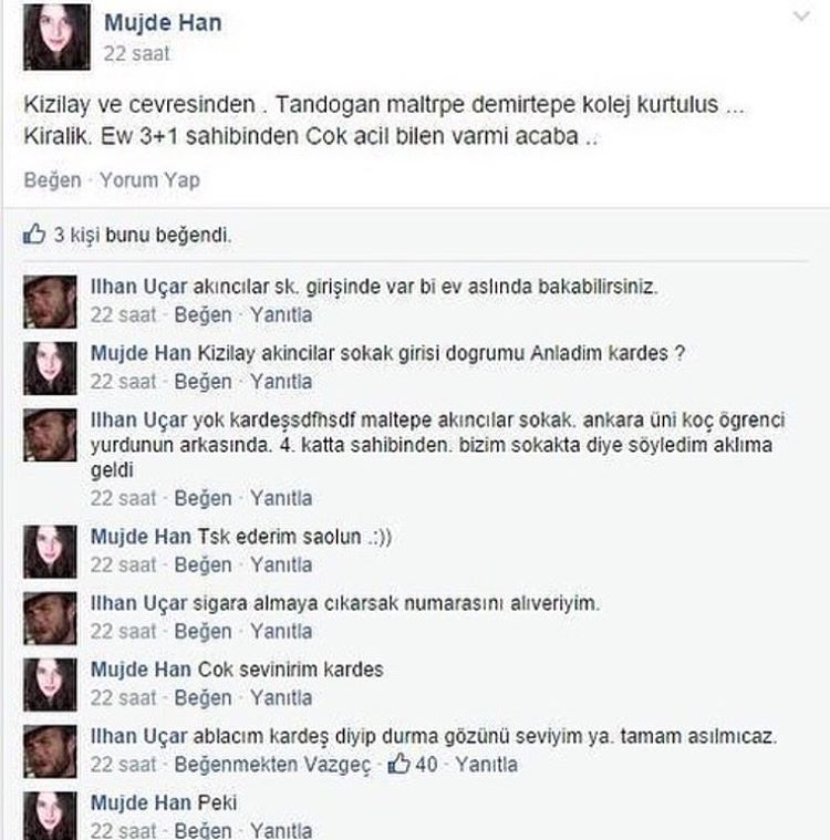 Mujde Han
22 saat
Kizilay...