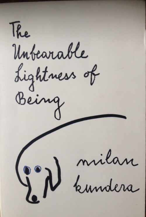 February book photo challenge, day 13: fictional bf/gf.Tomas and Tereza, in The Unbearable Lightness