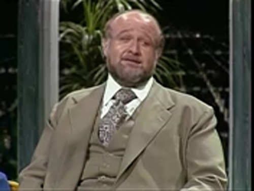 Victor Buono on The Tonight Show Starring Johnny Carson. This is from January 1, 1975.