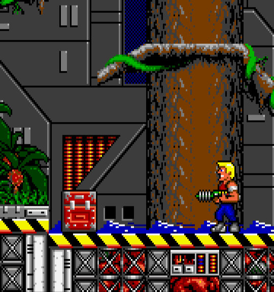 morebuildingsandfood:Roast turkey from Duke Nukem II, by Apogee.