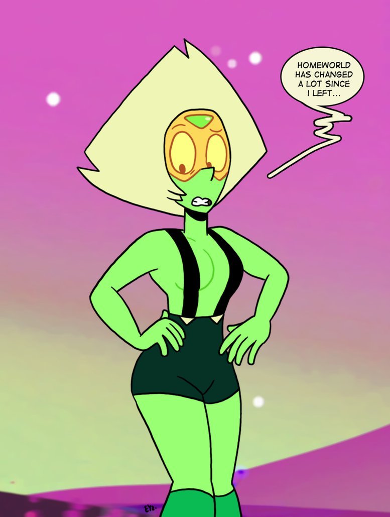 eyzmaster:  Steven Universe - Peridot 96 by theEyZmaster  #costumeswap Peridot dressed