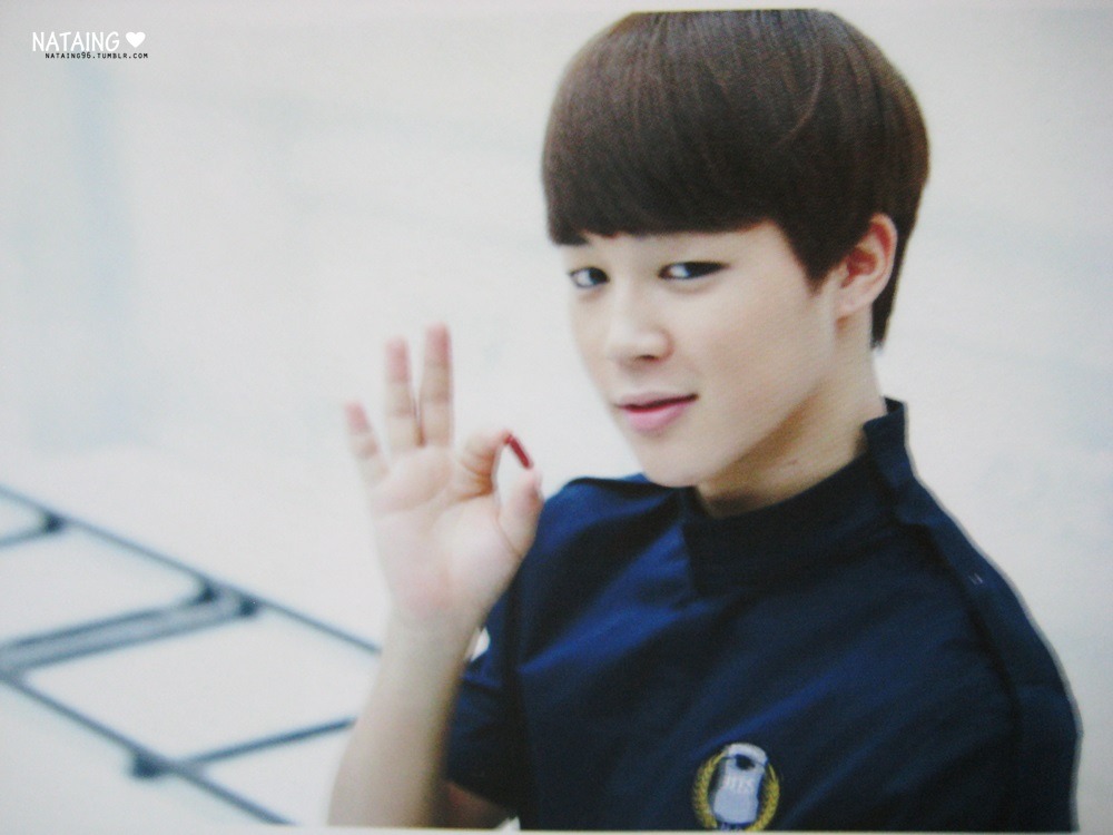 BTS Jimin Photocard Official Summer Package 2014 Photo Card