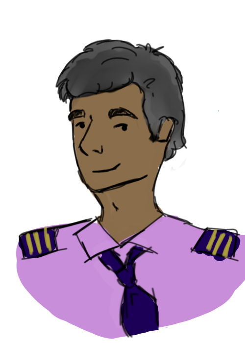 irregular-pioneer:i havent seen any non-white cabin pressure headcanons so here’s a douglas richards