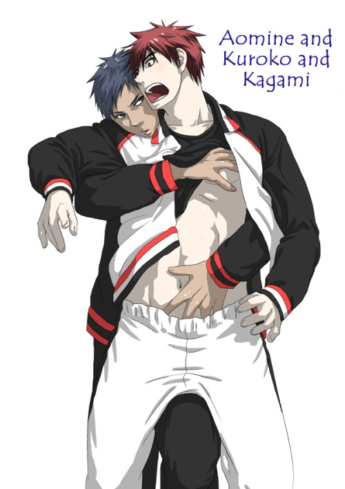 lightonie:  Bakagami, your invitation was…..ლ(´ڡ`ლ) No wonder why Kuroko and Aomine acted like that (〜￣▽￣)〜 By 水門  