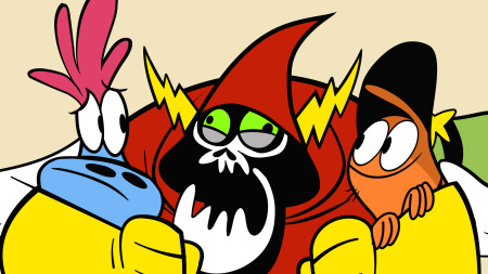pachikun:  dannphan29:  Check out these AWESOME pictures from the new WOY episodes: The Fremergency Fronfact, and The Boy Wander~!!Hater looks like he’s out of his mind xD And Wander riding on top of the bubble is so cutee!!!  OMG Wander pretend to