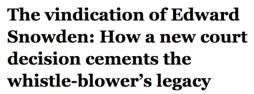 salon:  A few weeks ago, HBO broadcast a roundly celebrated interview between comedian John Oliver and Edward Snowden, the former CIA contractor who became a controversial and world-famous figure after leaking an unknown number of secret U.S. government