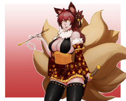 &lt;3 sexy kitsune