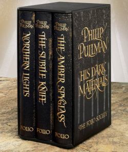 jessicaexplainsitall:  wtfbadfantasycovers:  readaroundtherosie:  adrateia:  readthebloodybook:  erinbowman:  Allow me to swoon over the Folio Society edition of Philip Pullman’s His Dark Materials. Illustrated by Peter Bailey  i want this more than