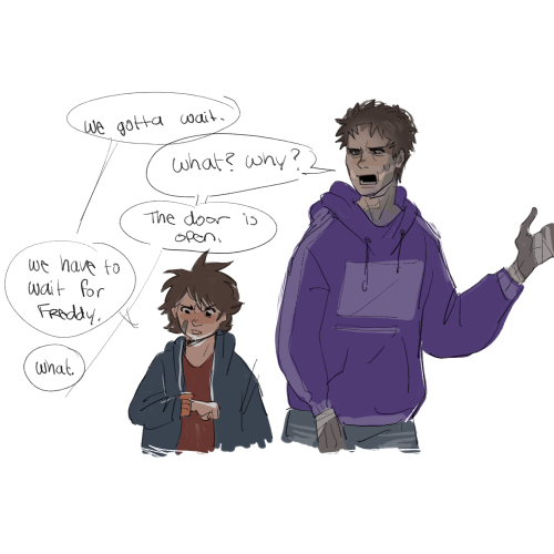Greg And Mike Doodle Before Work