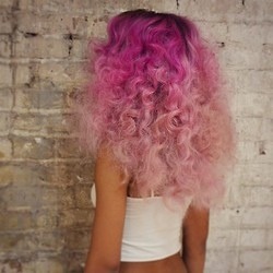 imninm:  Black girls with pink hair
