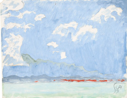 artist-amiet:  Thunersee, 1931, Cuno Amiet