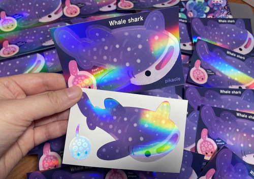 pikaole:✨Holographic removable sticker✨for next Patreon reward (click and see the details)