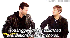 majesticthorinnn-deactivated201:        Richard and his horse bonded over their hair.