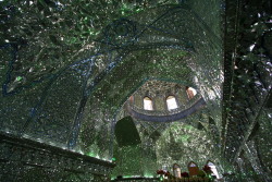 atlasobscura:  SHAH CHERAGH MOSQUE -SHIRAZ,