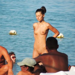 nudebeachspy:  Best candid voyeur pics with nudist beach babes