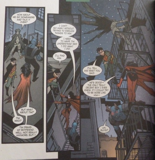 Tim calls in a couple of magic-types to help with the influx of villains in Gotham that came as a re