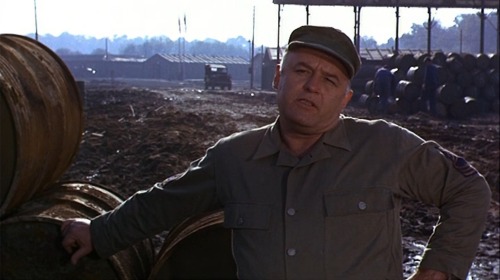 The Sergeant (1968) - Rod Steiger as MSgt. Albert CallanI watched this for the first time and a few