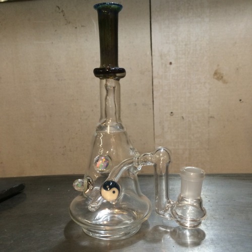 glassception: Blue stardust with Lucy sections mini
