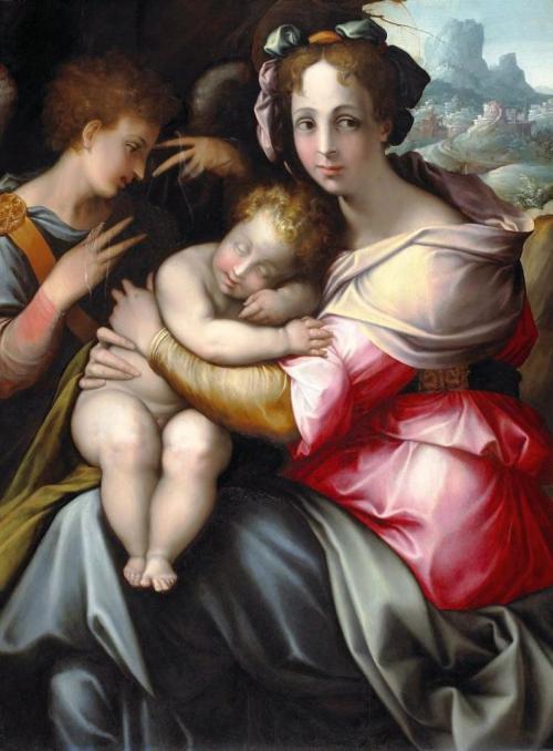 Francesco de&rsquo; Rossi (Il Salviati), Madonna and Child, c. 1535-9