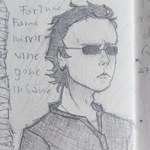 Ik It Looks Shit, I Drew It In A Car. I Hate The Way I Drew James N Lars..