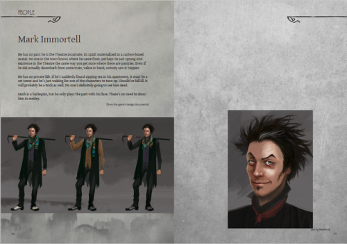 phantasphagist:If you remove the concept art of Mark in the Pathologic 2 artbook, there’s another hi