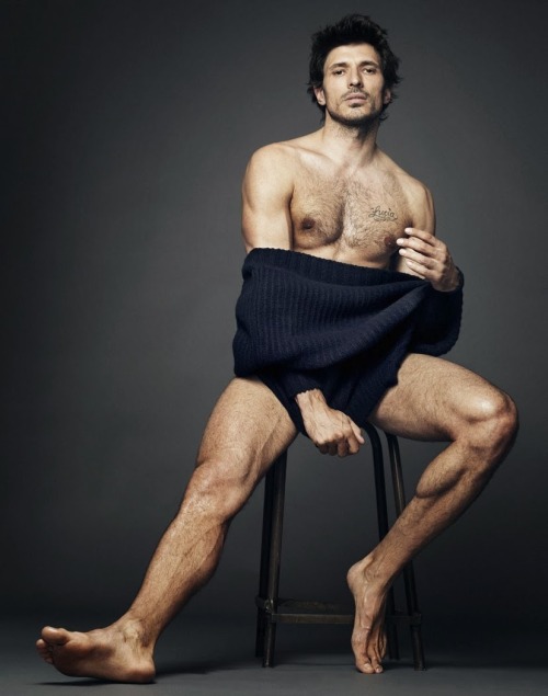 Spanish top model Andres Velencoso by Nico.