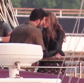 Chris Evans & Ana De Armas On The Set Of Ghosted