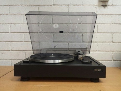 Hitachi PS-10 2-Speed Belt-Drive Stereo Turntable, 1975