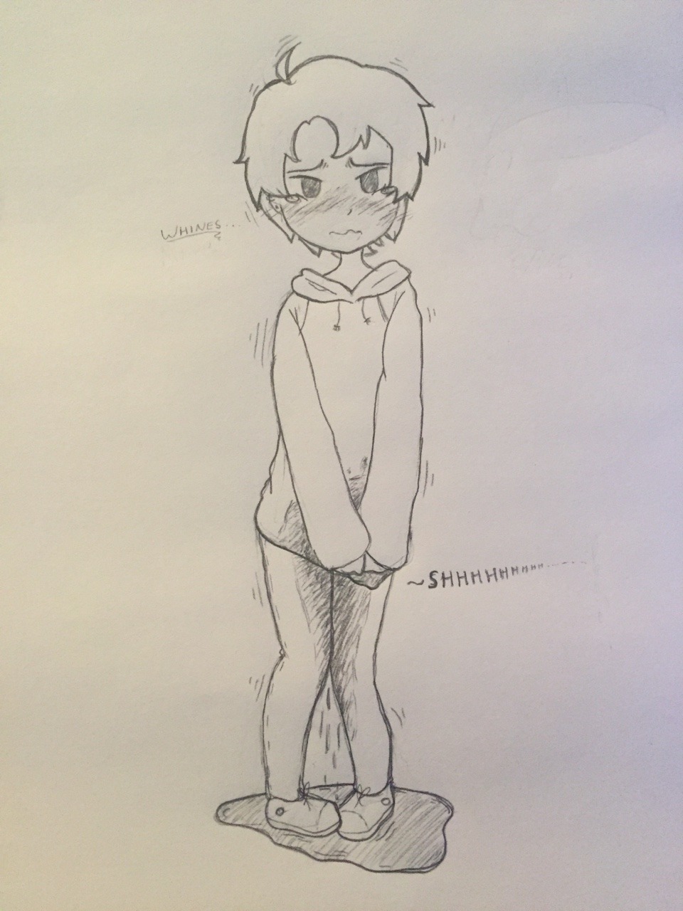 fluffy-omorashi:  Soaked..💔