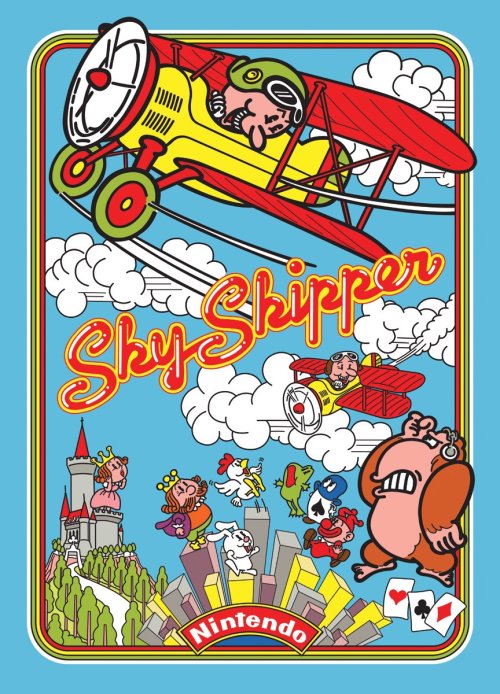 Skyskipper, a 1981 arcade hit by Nintendo. Like many Nintendo arcade hits, Sky Skipper was also rele