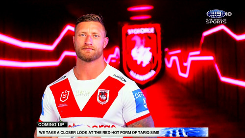 Tariq Sims of the St George Illawarra Dragons New Twitter page here - https://twitter.com/Roscoe66tu