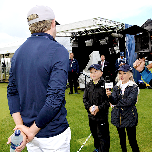 styleshoran:  Niall attends the 145th Open Championship on July 13, 2016 in Scotland.