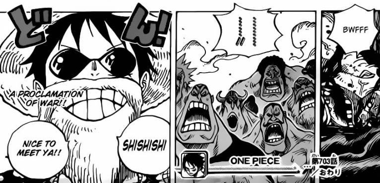 Review One Piece 703: Sala de Espera (Waiting Room)