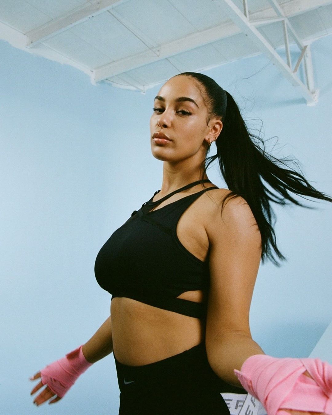 jorja smith nike jumpsuit