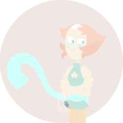 nacrepearl:  Painting practice/warmup. It ended up looking like a lineless drawing anyways, but here she is because of course i can only draw Pearl decently as a warmup please do not repost commission info 