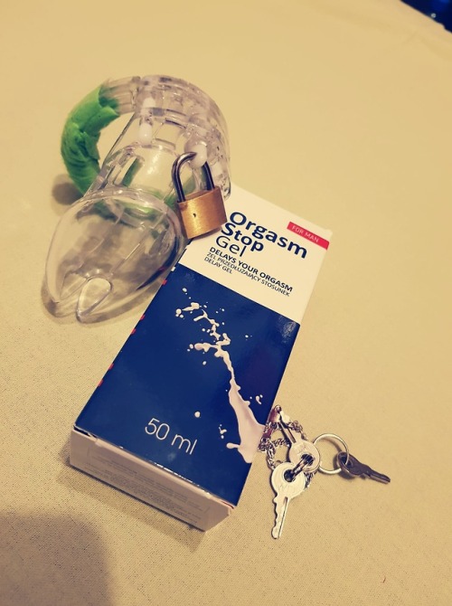dame98: There are things Perfect for my pet. First chastity cage, next orgasm Control. Och…  