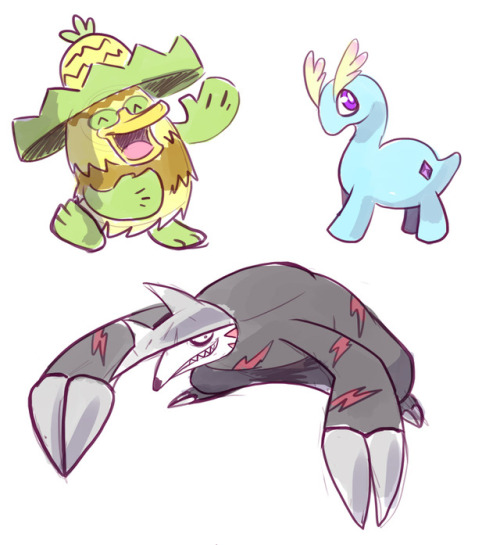 searching-for-bananaflies:I drew pokemon from memory on stream. I’m so sorrylast one is wobbff