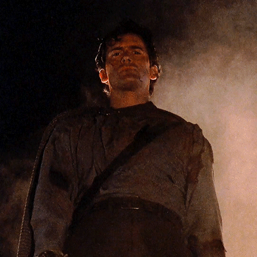 ashwilliam:endless list of my favourite male horror characters:Bruce Campbell as Ash WilliamsARMY OF